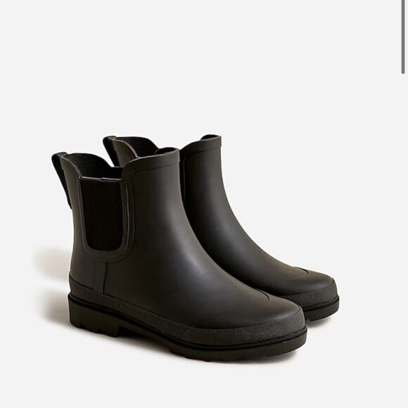 J.Crew Short lug-sole rain boots - Picture 1 of 5